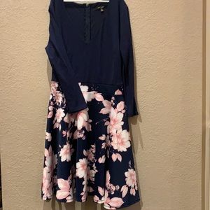 Floral midi dress